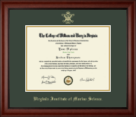 William & Mary diploma frame - Gold Embossed Diploma Frame in Cambridge