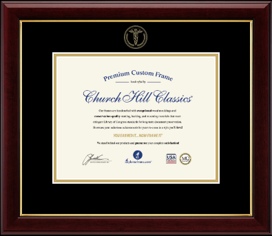Medical School Certificate Frames and Gifts certificate frame - Embossed Medical Certificate Frame in Gallery