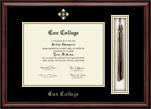Cox College diploma frame - Tassel Edition Diploma Frame in Southport