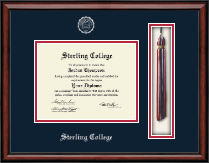 Sterling College diploma frame - Tassel & Cord Diploma Frame in Southport