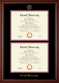 Double Diploma Frame