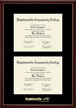Hopkinsville Community College at Kentucky diploma frame - Double Diploma Frame in Galleria