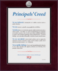 National Association Elementary School Principals certificate frame - Century Silver Engraved Certificate Frame in Cordova