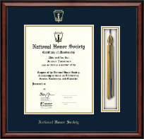 National Honor Society Tassel Edition Certificate Frame in Southport