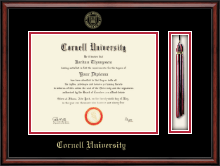 Cornell University diploma frame - Tassel & Cord Diploma Frame in Southport