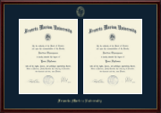 Francis Marion University Double Document Diploma Frame in Galleria