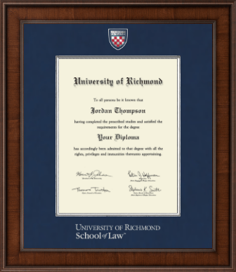 University of Richmond diploma frame - Presidential Masterpiece Diploma Frame in Madison