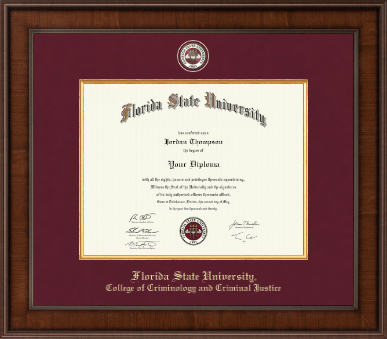 Florida State University diploma frame - Presidential Masterpiece Diploma Frame in Madison