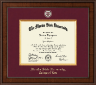 Florida State University Presidential Masterpiece Diploma Frame in Madison