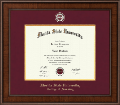 Florida State University diploma frame - Presidential Masterpiece Diploma Frame in Madison