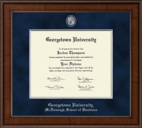 Presidential Pewter Masterpiece Diploma Frame