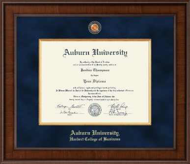 Auburn University diploma frame - Presidential Masterpiece Diploma Frame in Madison