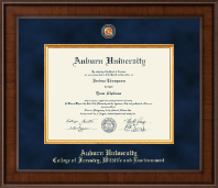 Auburn University Presidential Masterpiece Diploma Frame in Madison