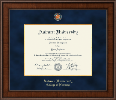 Auburn University diploma frame - Presidential Masterpiece Diploma Frame in Madison