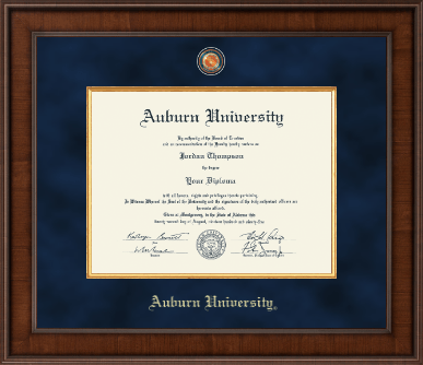 Auburn University diploma frame - Presidential Masterpiece Diploma Frame in Madison