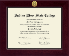 Indian River State College Century Gold Engraved Diploma Frame in Cordova