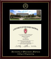 University of Wisconsin Madison diploma frame - Campus Scene Edition Diploma Frame in Galleria