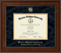Western Michigan University Presidential Masterpiece Diploma Frame in Madison
