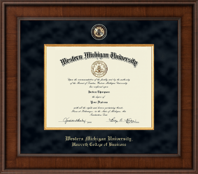 Western Michigan University diploma frame - Presidential Masterpiece Diploma Frame in Madison