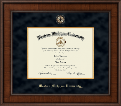 Western Michigan University diploma frame - Presidential Masterpiece Diploma Frame in Madison