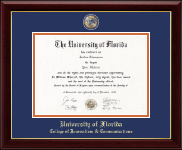 University of Florida diploma frame - Masterpiece Medallion Diploma Frame in Gallery