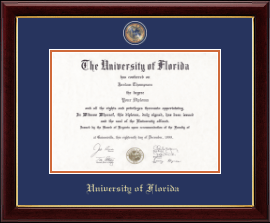 Masterpiece Medallion Diploma Frame