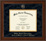 Wake Forest University diploma frame - Presidential Masterpiece Diploma Frame in Madison
