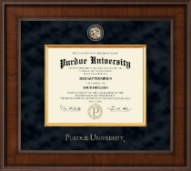 Purdue University diploma frame - Presidential Masterpiece Diploma Frame in Madison