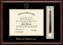 Oakland University Tassel Edition Diploma Frame in Southport