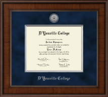 D'Youville College diploma frame - Presidential Silver Engraved Diploma Frame in Madison