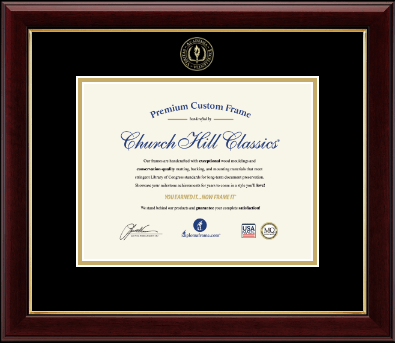 Academic Certificate Frames and Gifts certificate frame - Embossed Academic Certificate Frame in Gallery