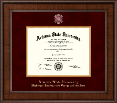Arizona State University diploma frame - Presidential Masterpiece Diploma Frame in Madison