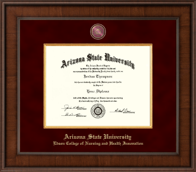 Arizona State University diploma frame - Presidential Masterpiece Diploma Frame in Madison