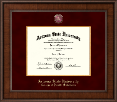 Arizona State University diploma frame - Presidential Masterpiece Diploma Frame in Madison