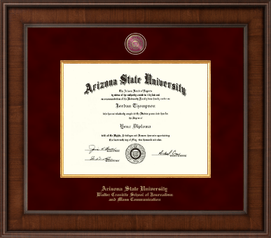 Arizona State University diploma frame - Presidential Masterpiece Diploma Frame in Madison