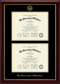 Double Document Diploma Frame