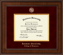 Kutztown University diploma frame - Presidential Masterpiece Diploma Frame in Madison