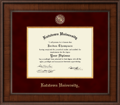 Kutztown University diploma frame - Presidential Masterpiece Diploma Frame in Madison
