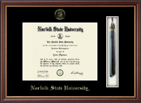 Norfolk State University Tassel Edition Diploma Frame in Newport