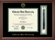 Colorado State University diploma frame - Tassel & Cord Diploma Frame in Newport