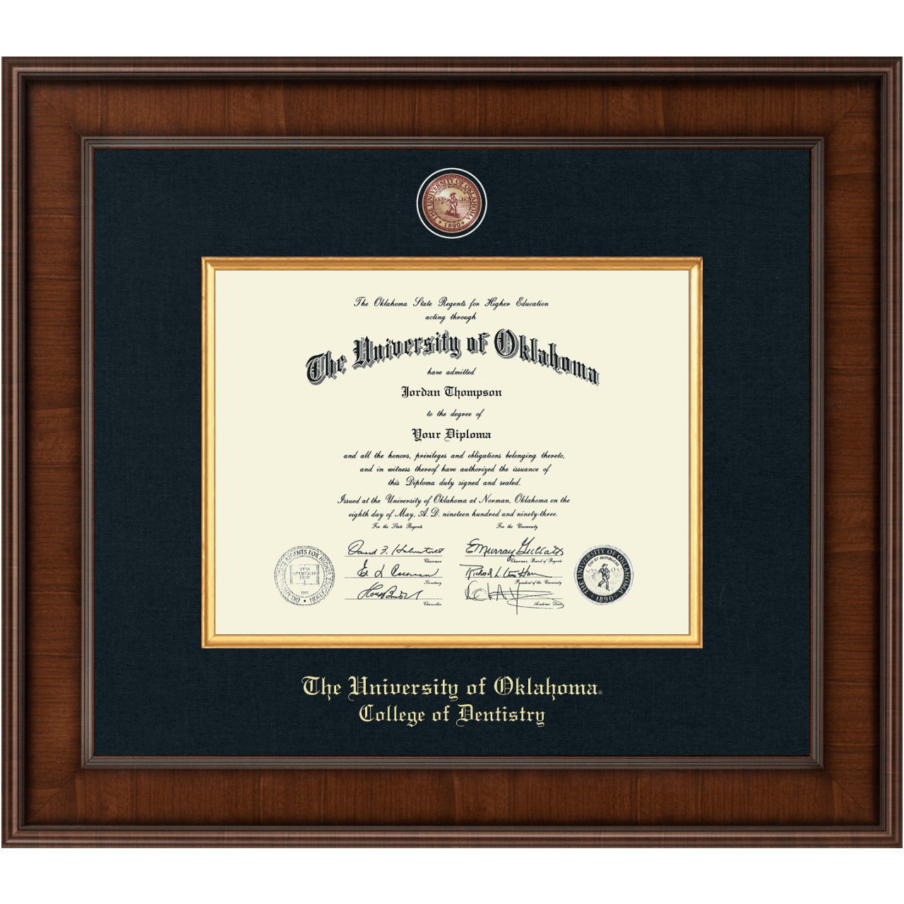 Presidential Masterpiece Diploma Frame in Madison The University of