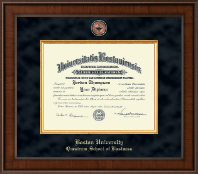 Boston University Presidential Masterpiece Diploma Frame in Madison