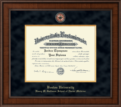 Boston University diploma frame - Presidential Masterpiece Diploma Frame in Madison