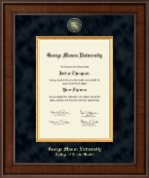 George Mason University diploma frame - Presidential Masterpiece Diploma Frame in Madison