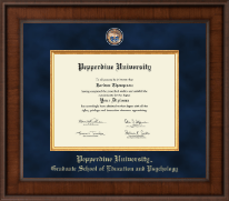 Pepperdine University diploma frame - Presidential Masterpiece Diploma Frame in Madison