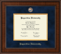 Pepperdine University Presidential Masterpiece Diploma Frame in Madison
