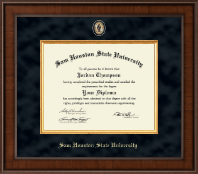 Sam Houston State University Presidential Masterpiece Diploma Frame in Madison