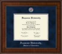 Duquesne University diploma frame - Presidential Masterpiece Diploma Frame in Madison