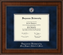 Duquesne University diploma frame - Presidential Masterpiece Diploma Frame in Madison