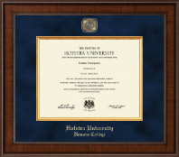 Hofstra University Presidential Masterpiece Diploma Frame in Madison